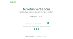 Desktop Screenshot of ferretuniverse.com